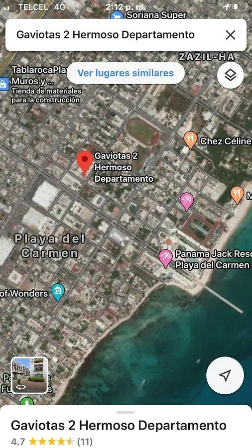 Gaviotas 2 Hermoso Departamento Apartamento Playa del Carmen